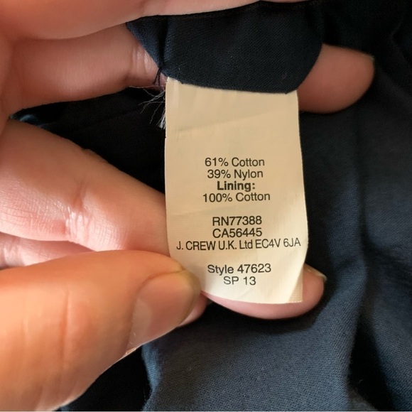 Madewell Navy Blue Lace A-line Pleated Dress - Picture 6 of 6